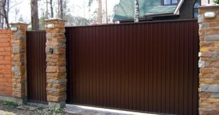 Купить откатные ворота консольные Бугульма, цена от 2770 руб.