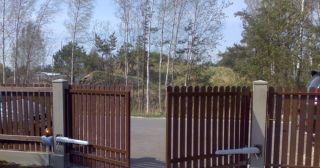 Купить распашные ворота из штакетника Бугульма, цена от 2719 руб.